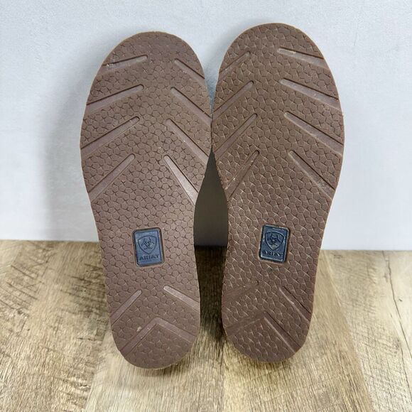 Ariat Ivy Cruisers Shoes Women’s 8 Brown Leather Metal Horse Bit Slip On Loafer - Picture 8 of 10